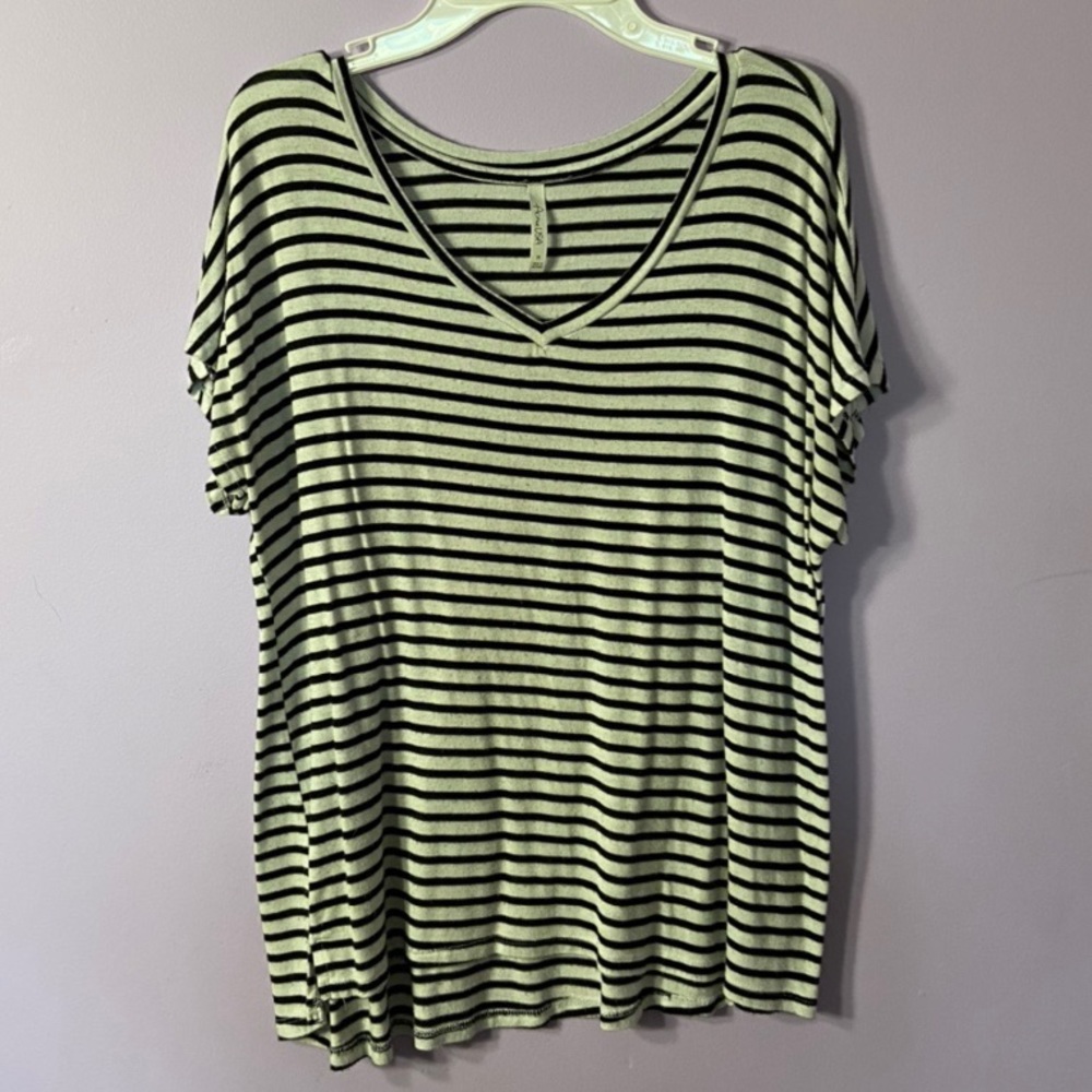 Black & White Striped Shirt